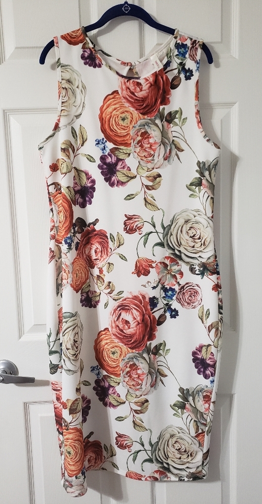Midi Floral Dress 👗💐 Brand: Bubble b Size 3X